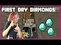 FINDING DIAMONDS ON THE FIRST DAY!!!
