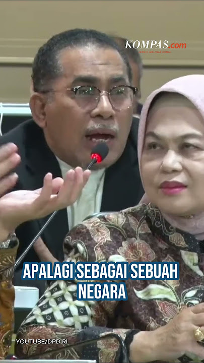 Anggota DPD ke Sri Mulyani: Hidup Sial adalah Hidup Penuh Utang, Apalagi Sebuah Negara