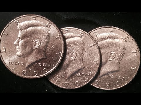 1993-1995 Kennedy Half Dollars