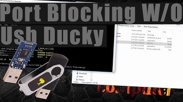 HID Attack Port Blocking "Tutorial+Script WIP"