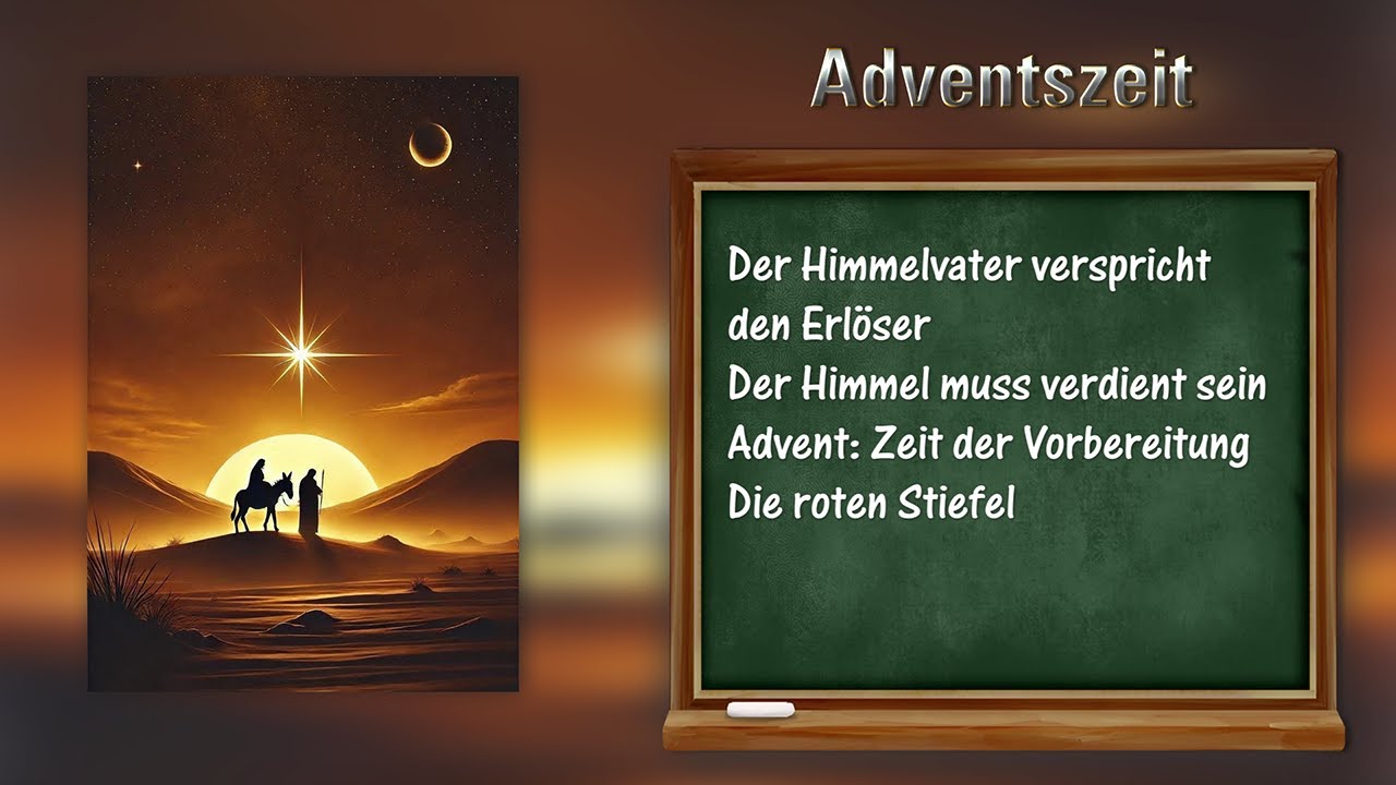 Adventszeit – Die roten Stiefel