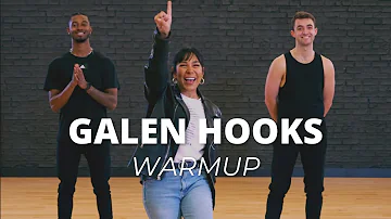 Galen Hooks FREE Dance Warmup!