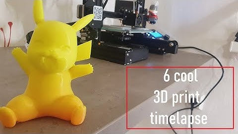 3D Printing TimeLapse episode 2 (Crelity Ender 3 octolapse)