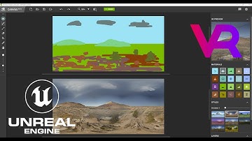 Nvidia Canvas VR in Unreal Engine