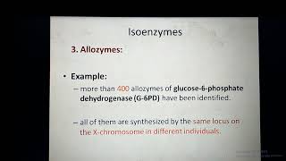 Isoenzymes and Allozymes