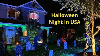 Halloween Night in USA