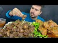 Asmr eating spicy black paper muttonspicy chicken thai curryextra gravy  real mukbang