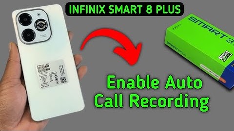 Infinix Smart 8 Plus auto call recording kaise on kare, how to enable auto call recording in infinix