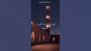 سورة قريش القارىء محمد الفقيه