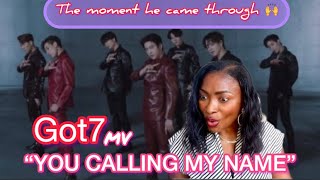 RANDOM AFRICAN FIRST TIME DISCOVERING GOT7 “CALL MY NAME” MV / Chris Reactions