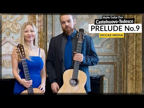 MoNo Duo performs the Prélude Nr. 9 from the Well-Tempered Guitars by Castelnuovo-Tedesco