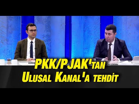Terör örgütü PKK/PJAK'tan Ulusal Kanal'a tehdit