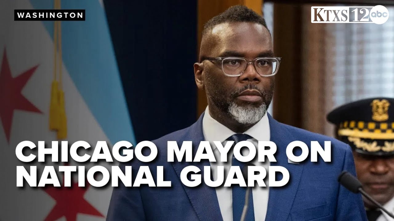 Chicago mayor slams Trump plan to send in National Guard