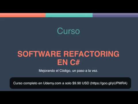 Refactoring en C# (mejorando el código un paso a la vez) - Introducción ...