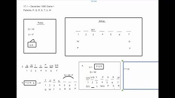LSAT Logic Game 17.1 (Dec. 1995 Game 1) -- Questions 4 and 5