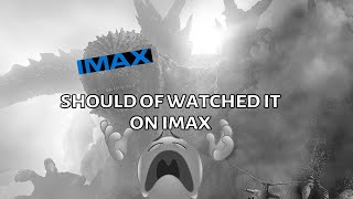 the movie i wish i watched on IMAX (Godzilla Minus one B&W review)
