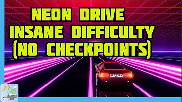 Neon Drive Level 2 (Insane difficulty No Checkpoints)