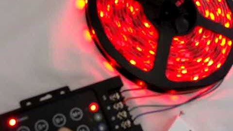 RF 8-KEY RGB LED Controller 3x4A 2CT002CA