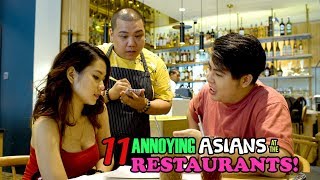 11 Annoying Asians at the Restaurants!