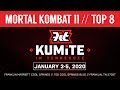 [Mortal Kombat 11] Top 8 Finals ft. NinjaKilla, KevoxReborn - KIT 2020 (Timestamps)