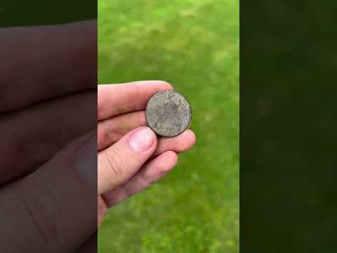 The oldest coin I’ve ever found! ? #shorts