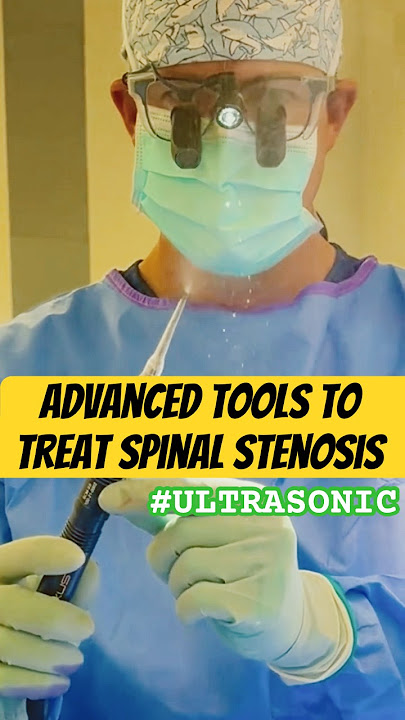 Ultrasonic Spine Surgery Tools Used in the Operating Room