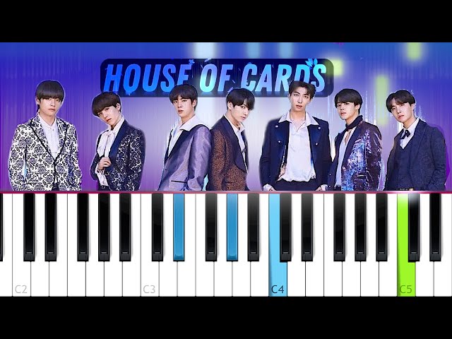 Bts - House Of Cards | Piano Tutorial - Youtube