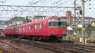 名鉄6508F 1472Aレ急行河和 犬山駅発車