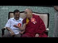 Arvind Kejriwal with The Dalai Lama : Launch of Happiness Curriculum in Delhi Government Schools