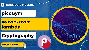 picoGym (picoCTF) Exercise: waves over lambda