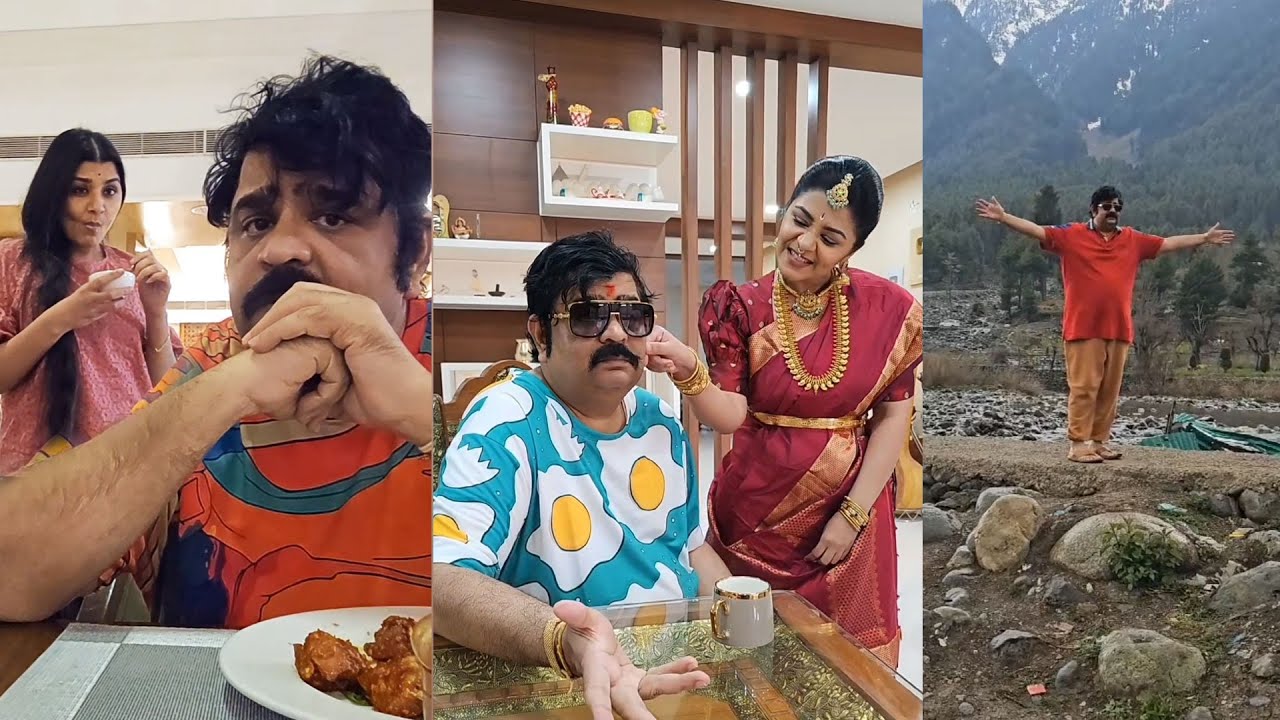Venu Swamy With His Wife Veena Srivani  Instagram Reels  Manastars