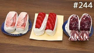 靴下で寿司をにぎる！Sushi socks. Japanese funny fashion