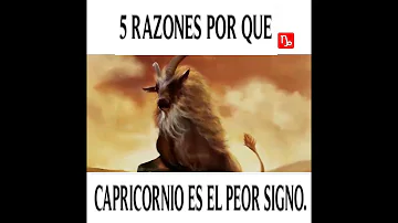 ¿Capricornio es un signo de corazón frío?