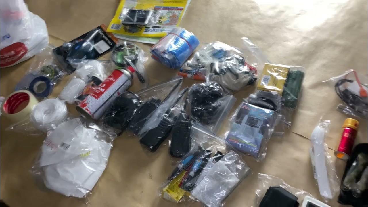 Обзор аварийного рюкзака/чемоданчика. Набор для выживания-эвакуации ...