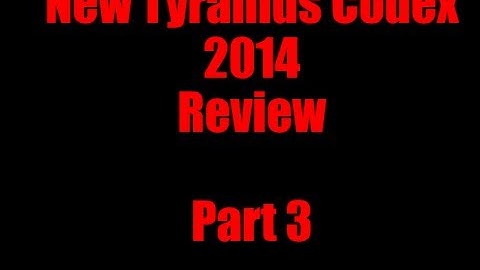 Warhammer 40k NEW Tyranids Codex for 6th edition Troops and Elites