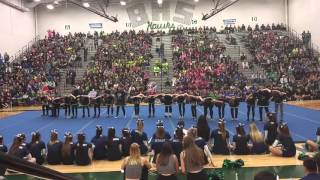 BHS Senior Powder-Puff Cheerleaders!!! 2015