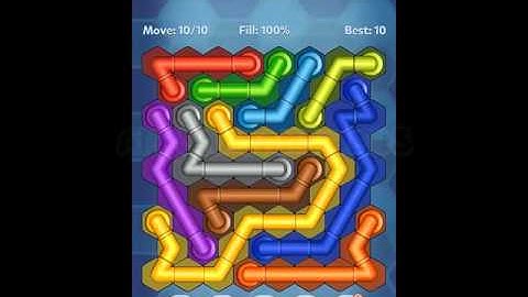 Pipe Lines: Hexa - Rotation Level 71-80 Solution