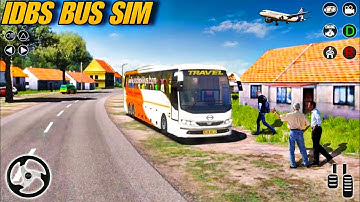 Passenger🚍 bus driving accedient 😲Idbs bus Simulator Gameplay | and more