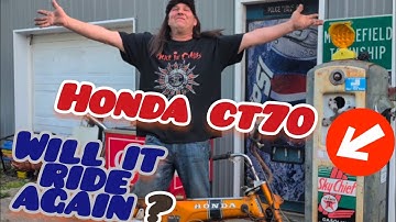 70 Honda CT70 find. Will we ride it after 35 years?! #tarylfixesall #trail70 #ct70