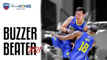 NHỮNG CÚ BUZZER BEATER "SÁT GIỜ" TẠI VBA 2021 l BÓNG RỔ VIỆT NAM