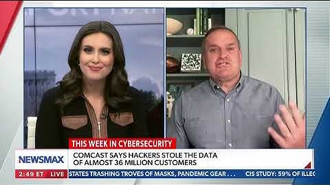 Cybersecurity Expert Scott Discusses Comcast Data Breach and Customer Privacy