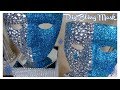 DIY BLING MASKS MADE FROM JUNK MAIL - HOME DECOR