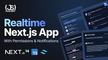 Build and Deploy a Realtime Next.js App with Permissions and Notifications | TypeScript, Tailwind