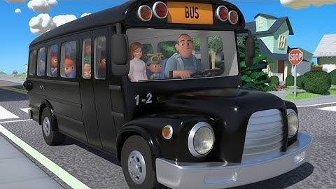 [1 MINUTE LOOP] Wheels on the BusSound Variations | Remix Version | GiggleTotsRhymes 