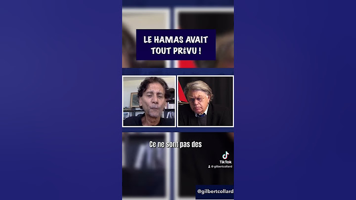 Le hamas avait tout prévu !