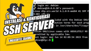 #konfigurasi  SSH Server | Cara Mengatur SSH Server di Linux Debian 12