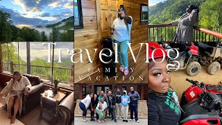 TRAVEL VLOG | Pigeon Forge Tennessee, Family Vacation, Luxury Cabin
