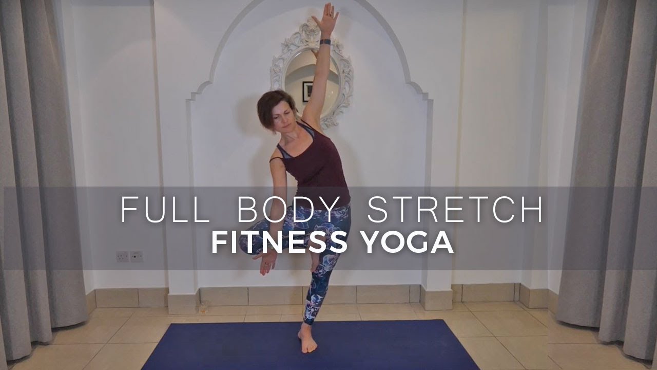 Full Body Stretch & Core Workout Fitness Yoga YouTube