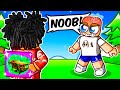 I Pretended to be a NOOB in Roblox Strongest Battlegrounds, Then Used a $100,000 ABILITY!