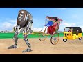 रोबोट रिक्शा Robot Rickshaw Future Technology Must Watch New Comedy Video Hindi Kahaniya Comedy 2021